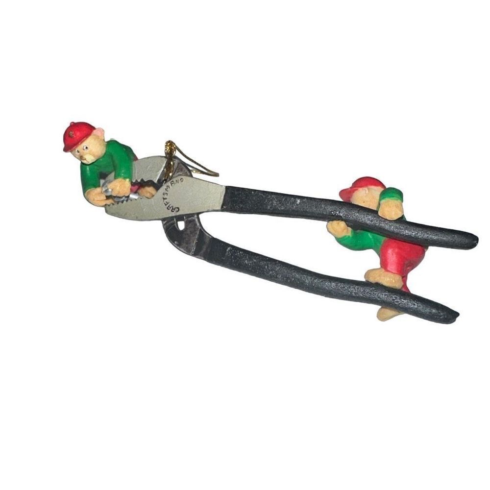 Vintage 1995 Sears Craftsman Miniature PLIERS Christmas Ornament